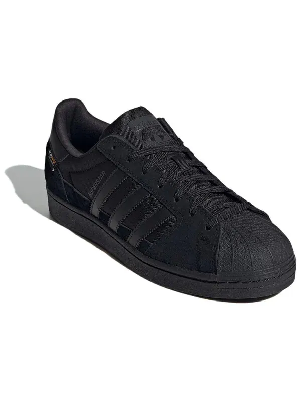 Кроссовки superstar 'core black' Adidas — изображение 3 из 4, черный/черный