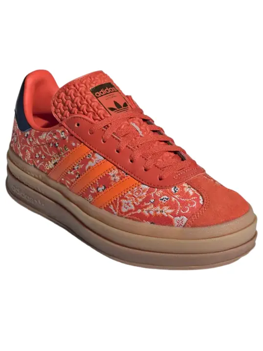 (WMNS) Adidas Gazelle Bold 'Preloved Red' — изображение 2 из 5, красный/оранжевый/индиго