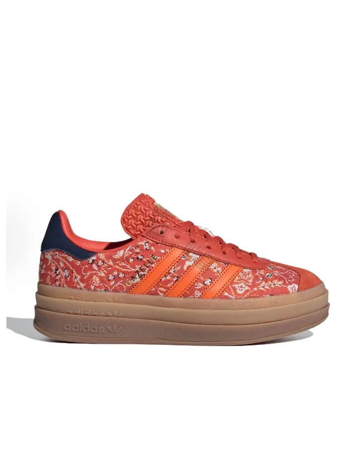 (WMNS) Adidas Gazelle Bold 'Preloved Red' — изображение 5 из 5, красный/оранжевый/индиго