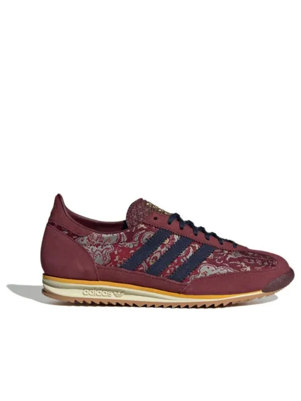 Кроссовки originals sl 72 'ornate carpet pack - shadow red' Adidas — изображение 2 из 4