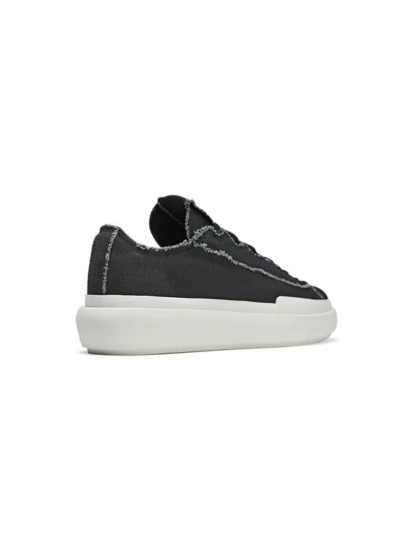 Кроссовки y 3 nizza low Adidas — изображение 4 из 4, черный/черный/белый