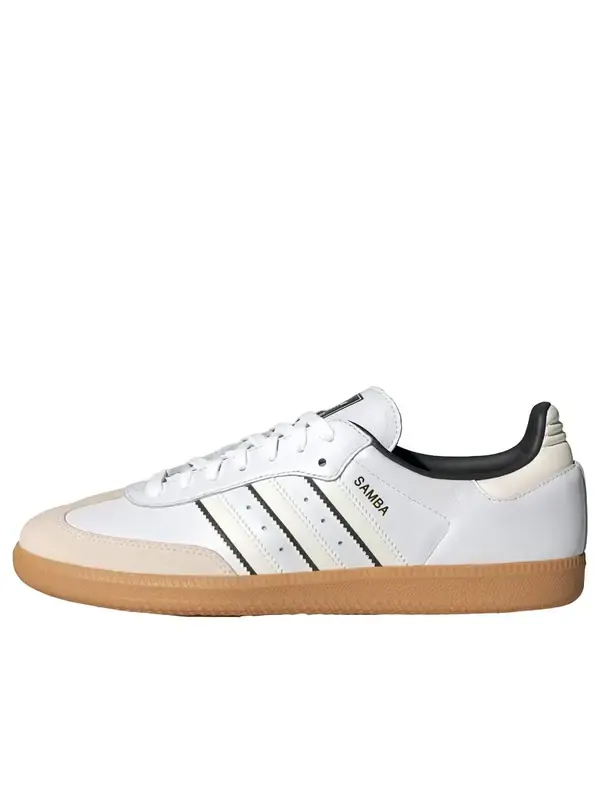 Кроссовки самба ог Adidas — изображение 1 из 3, белый/коричневый