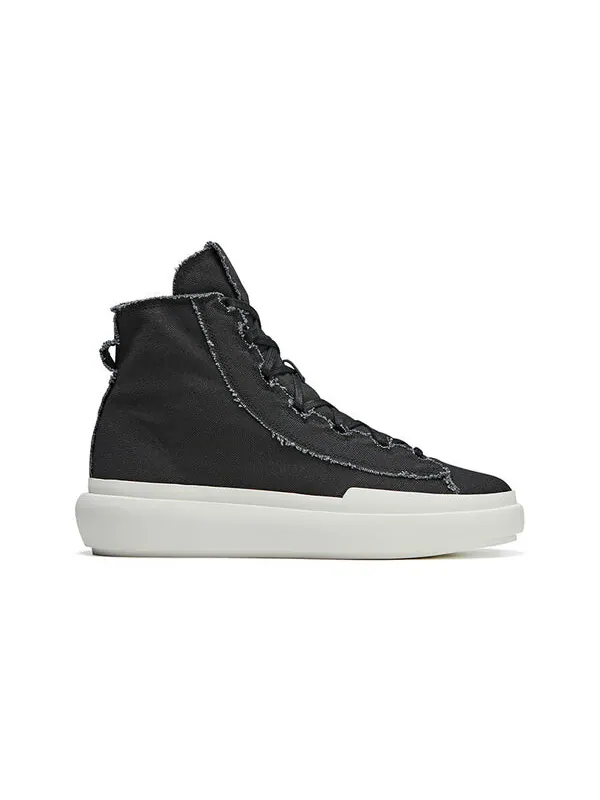 Кроссовки y 3 nizza high Adidas — изображение 2 из 4, черный/черный/белый