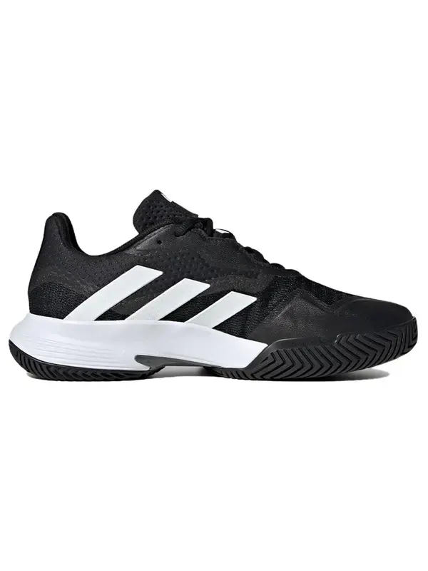Кроссовки Courtjam Control теннисные туфли Adidas — изображение 2 из 4, черный/белый/серый