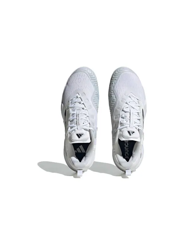 Кроссовки Adidas Barricade Tennis Shoes 'White Black Silver' — изображение 4 из 4, белый/черный/серебристый