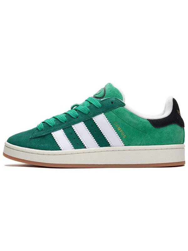 Кроссовки кампус 00-х Adidas — изображение 2 из 4, зеленый/белый/зеленый