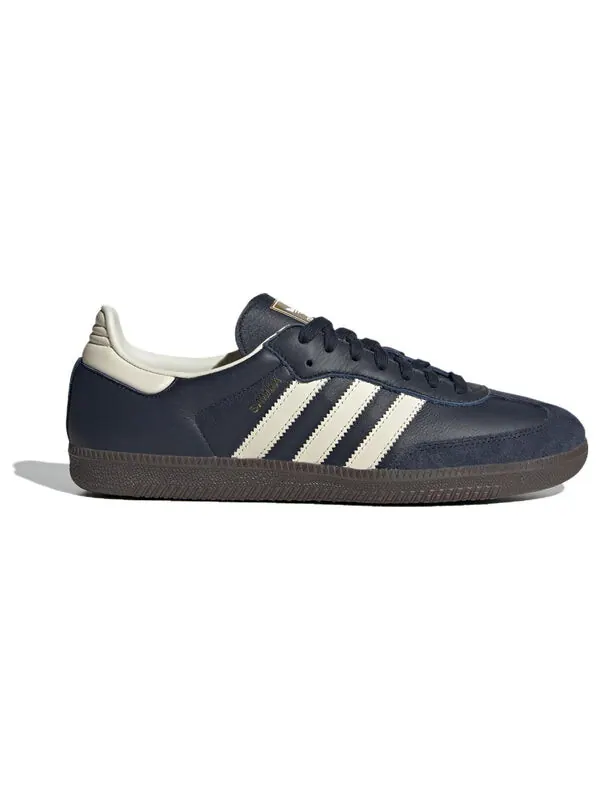 Кроссовки adidas Samba OG 'Navy White Gum' — изображение 2 из 4, темно-синий/белый