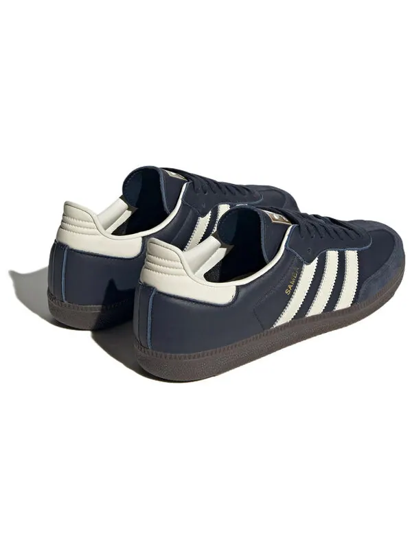 Кроссовки adidas Samba OG 'Navy White Gum' — изображение 3 из 4, темно-синий/белый