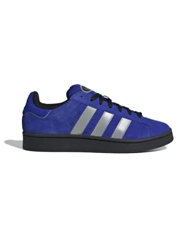 Кроссовки кампус 00-х Adidas — изображение 2 из 4, синий/серебристый/черный