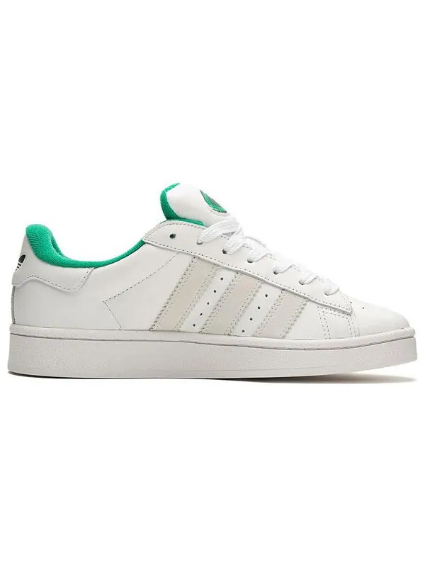 Кроссовки кампус 00-х Adidas — изображение 3 из 4, белый/белый/зеленый