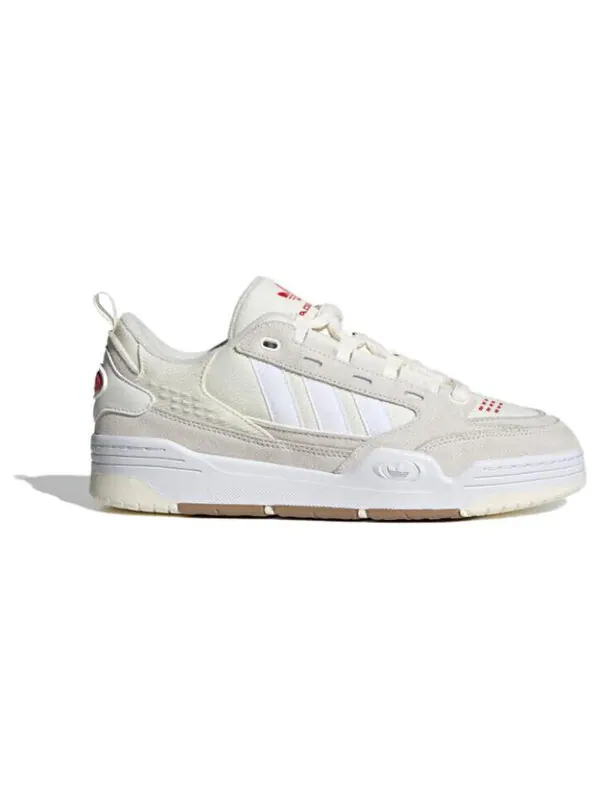 Кроссовки Adidas Originals Adi2000 Shoes 'Cream White Red' — изображение 2 из 4, кремовый/белый/красный