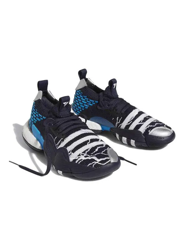Кроссовки trae young 2.0 баскетбольные кроссовки Adidas — изображение 3 из 4, черный/синий/белый