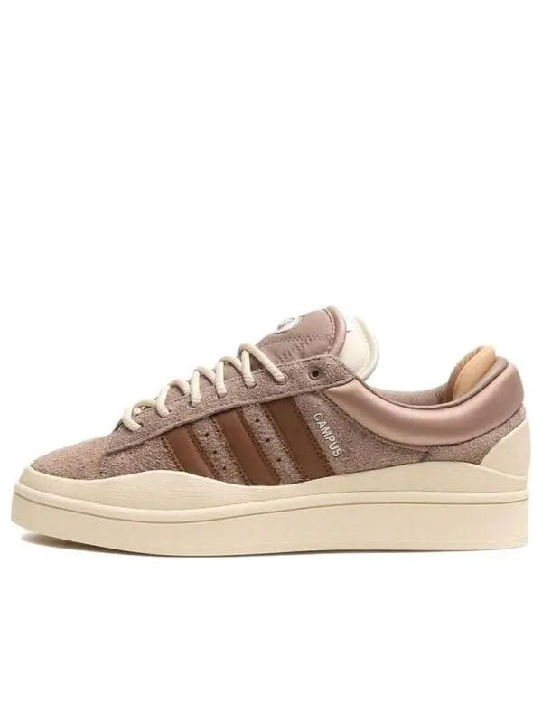 Кроссовки x плохой кролик кампус светлый Adidas — изображение 1 из 2, белый/коричневый
