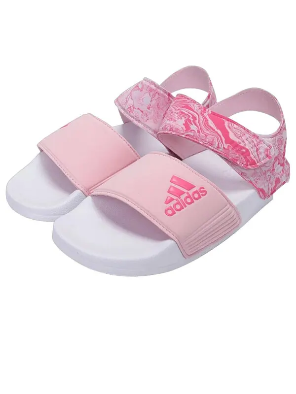 Кроссовки сандалии adilette Adidas — изображение 2 из 4, розовый