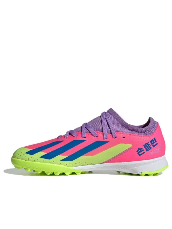 Кроссовки x crazyfast son.3 ботинки для игры в траву Adidas — изображение 1 из 2, яркий/розовый