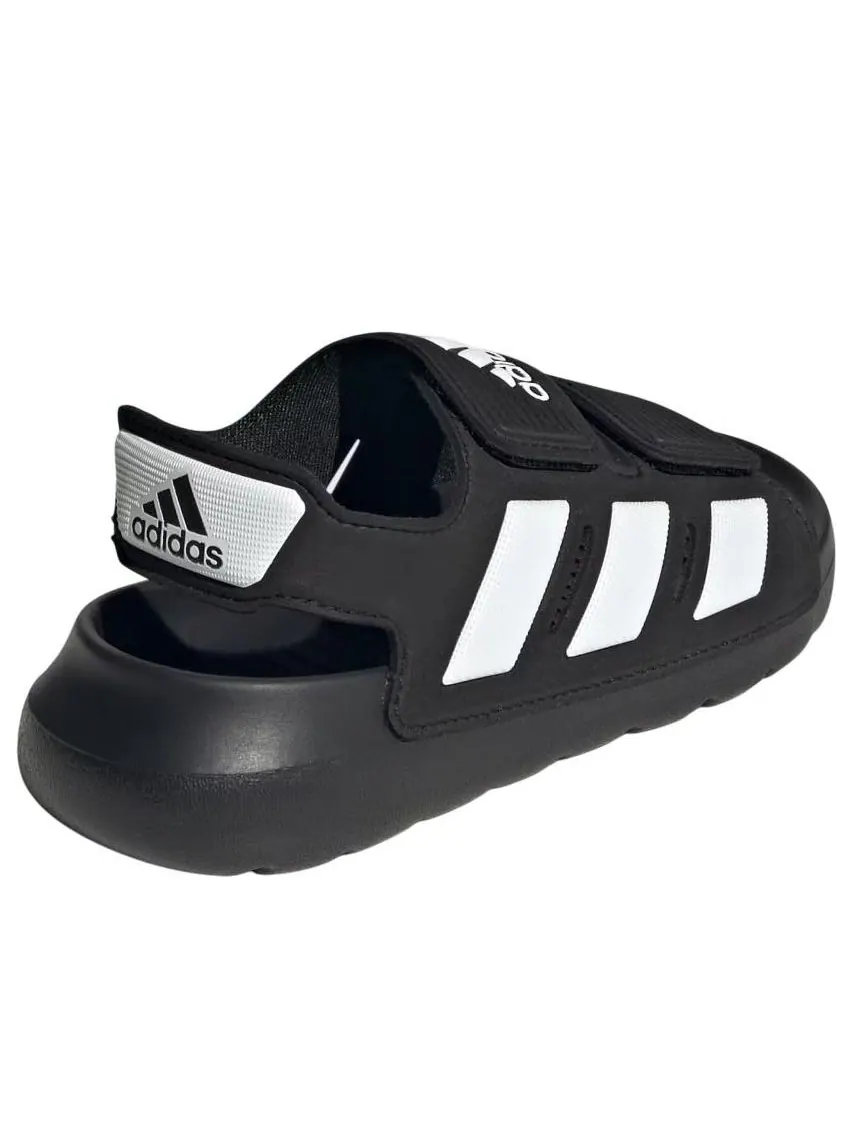 Кроссовки (PS) adidas Altaswim 2.0 Sandals 'Black White' — изображение 4 из 6, черный