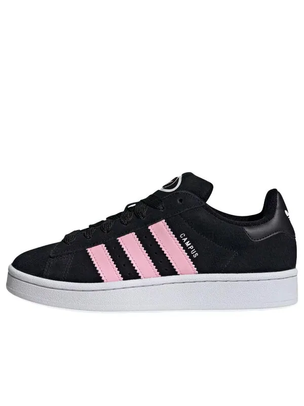 Кроссовки кампус 00-х Adidas — изображение 1 из 4, черный/розовый