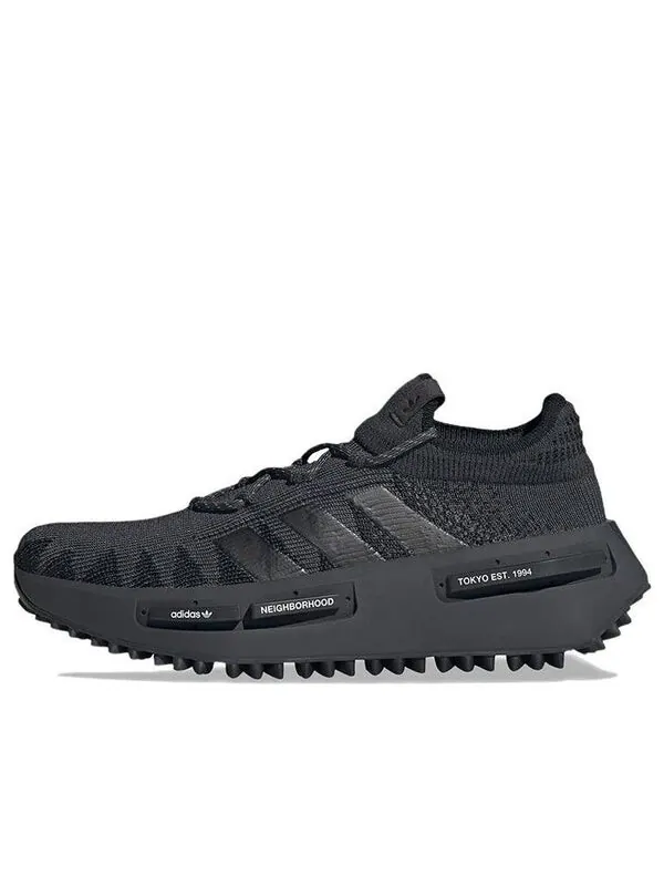 Кроссовки район x nmd_s1 Adidas — изображение 1 из 4, черный/черный/белый