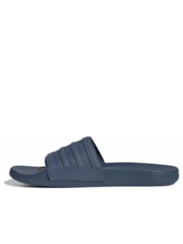 Тапочки adilette comfort slides Adidas — изображение 1 из 4, темно-синий