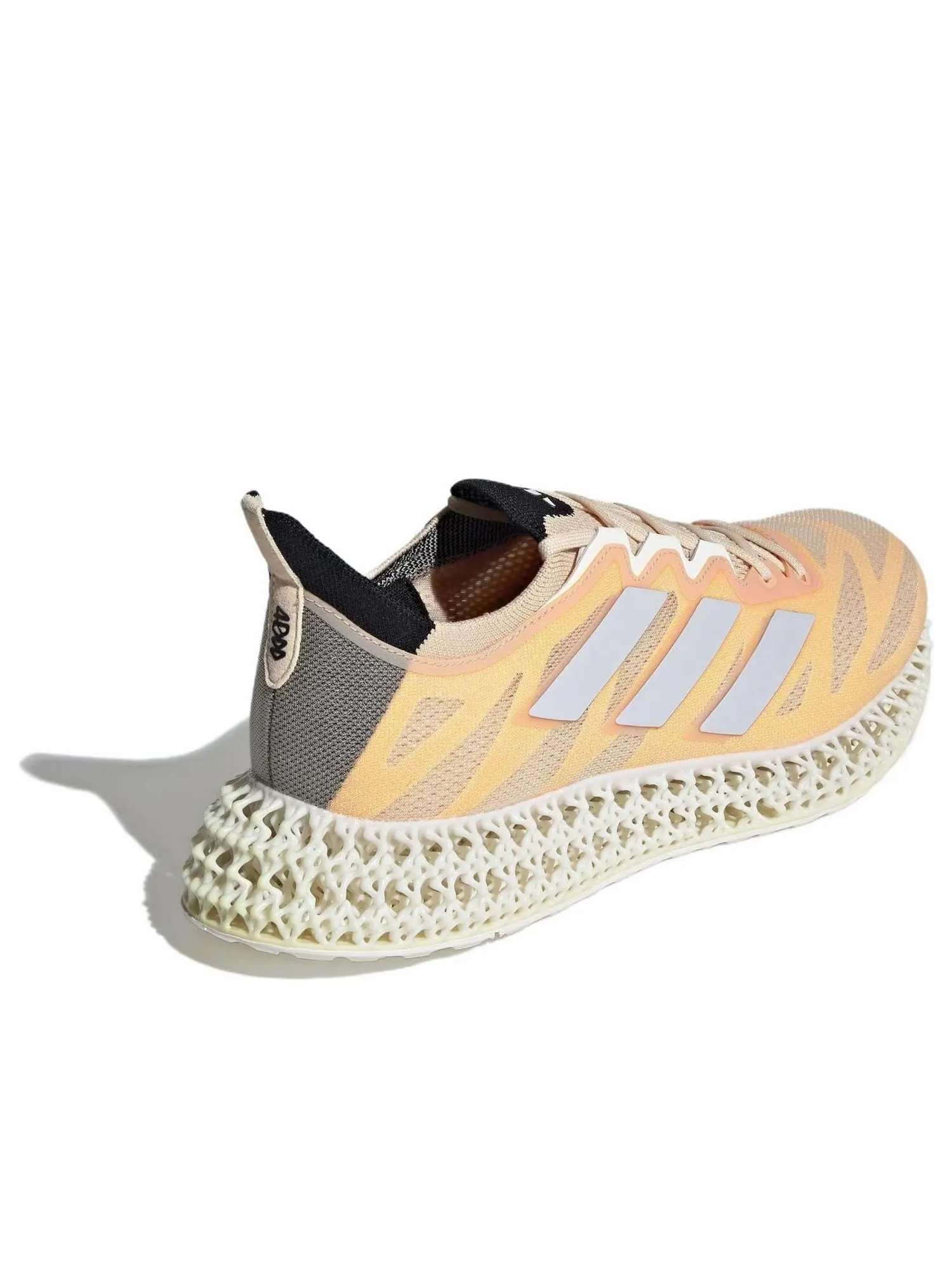 Кроссовки adidas 4DFWD 3 'Crystal Sand Cloud White Off White' — изображение 4 из 6, розовый