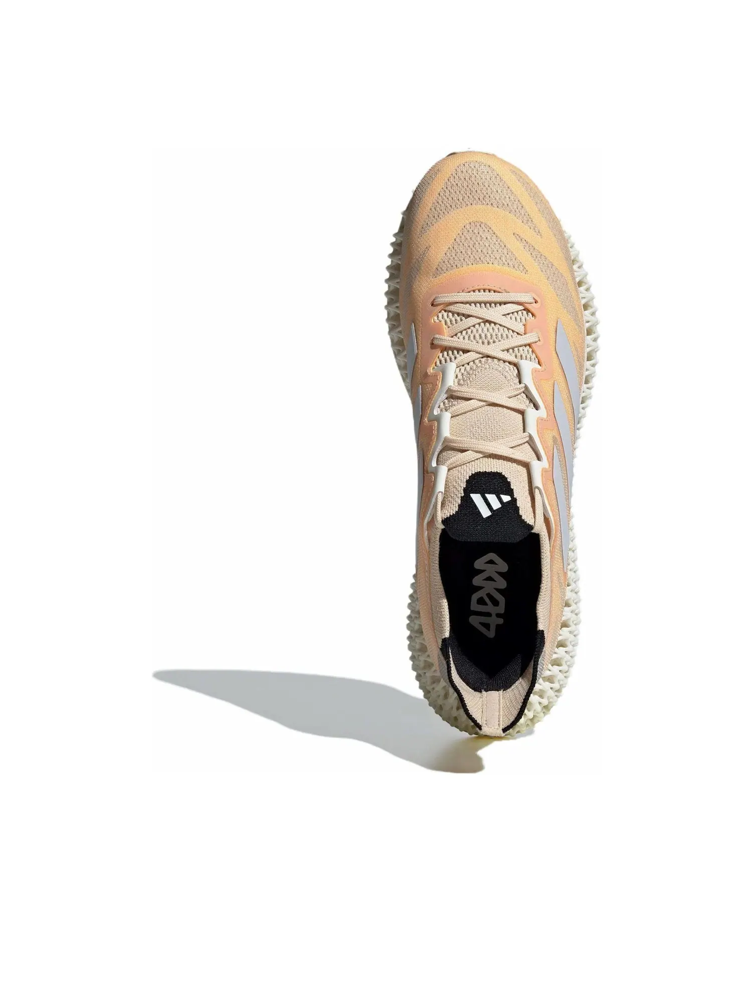 Кроссовки adidas 4DFWD 3 'Crystal Sand Cloud White Off White' — изображение 5 из 6, розовый
