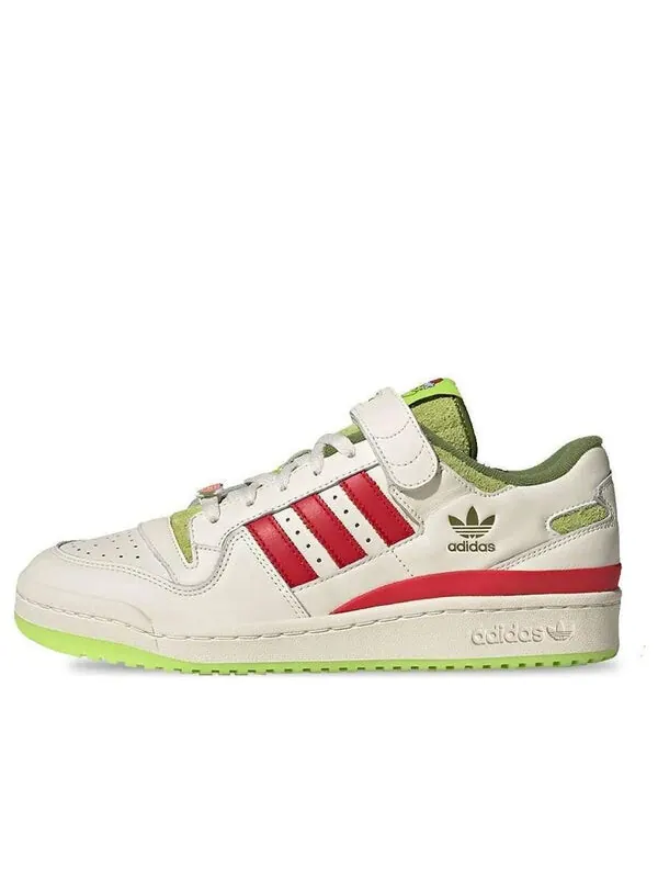 Кроссовки x dr. seuss forum low Adidas — изображение 1 из 1, кремовый белый/красный