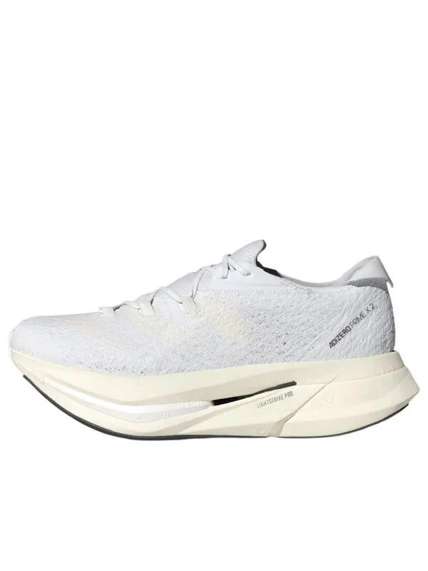 Кроссовки adiwero prime x 2.0 со шнурками Adidas — изображение 1 из 4, белый/черный