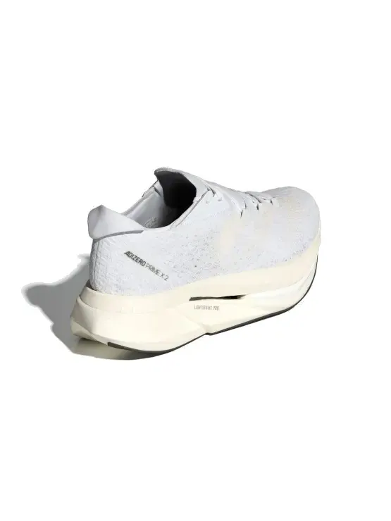 Кроссовки adiwero prime x 2.0 со шнурками Adidas — изображение 3 из 4, белый/черный