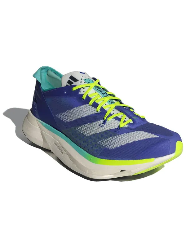 Кроссовки adizero adios pro 3 'cobalt blue lucid lemon' Adidas — изображение 3 из 4, синий
