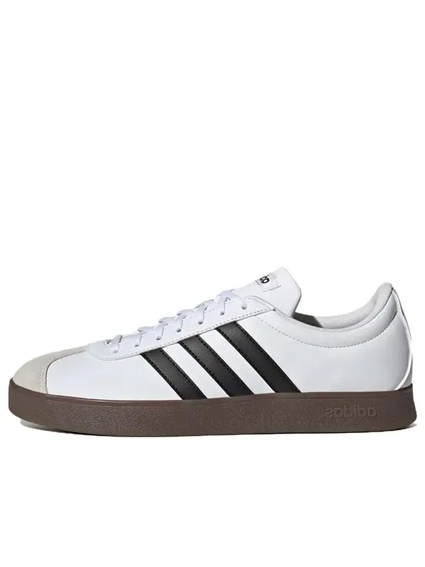 Кроссовки vl court base Adidas — изображение 1 из 4, белый/черный/серый