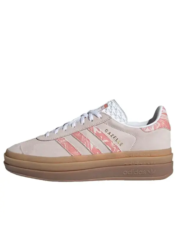 Кроссовки газель смелые Adidas — изображение 1 из 4, белый