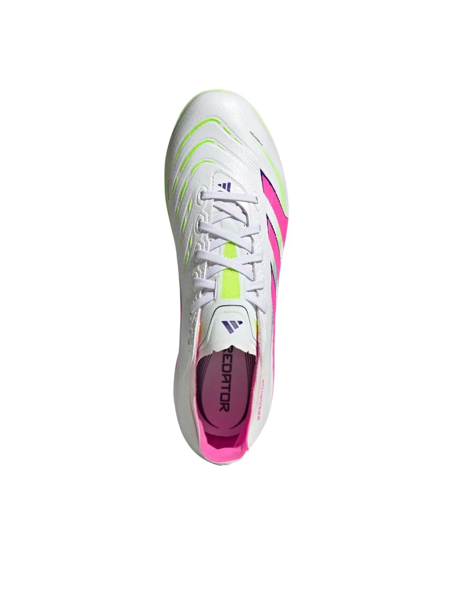 Кроссовки adidas Predator League AG 'Cloud White Lucid Pink Lucid Lemon' — изображение 4 из 6, белый