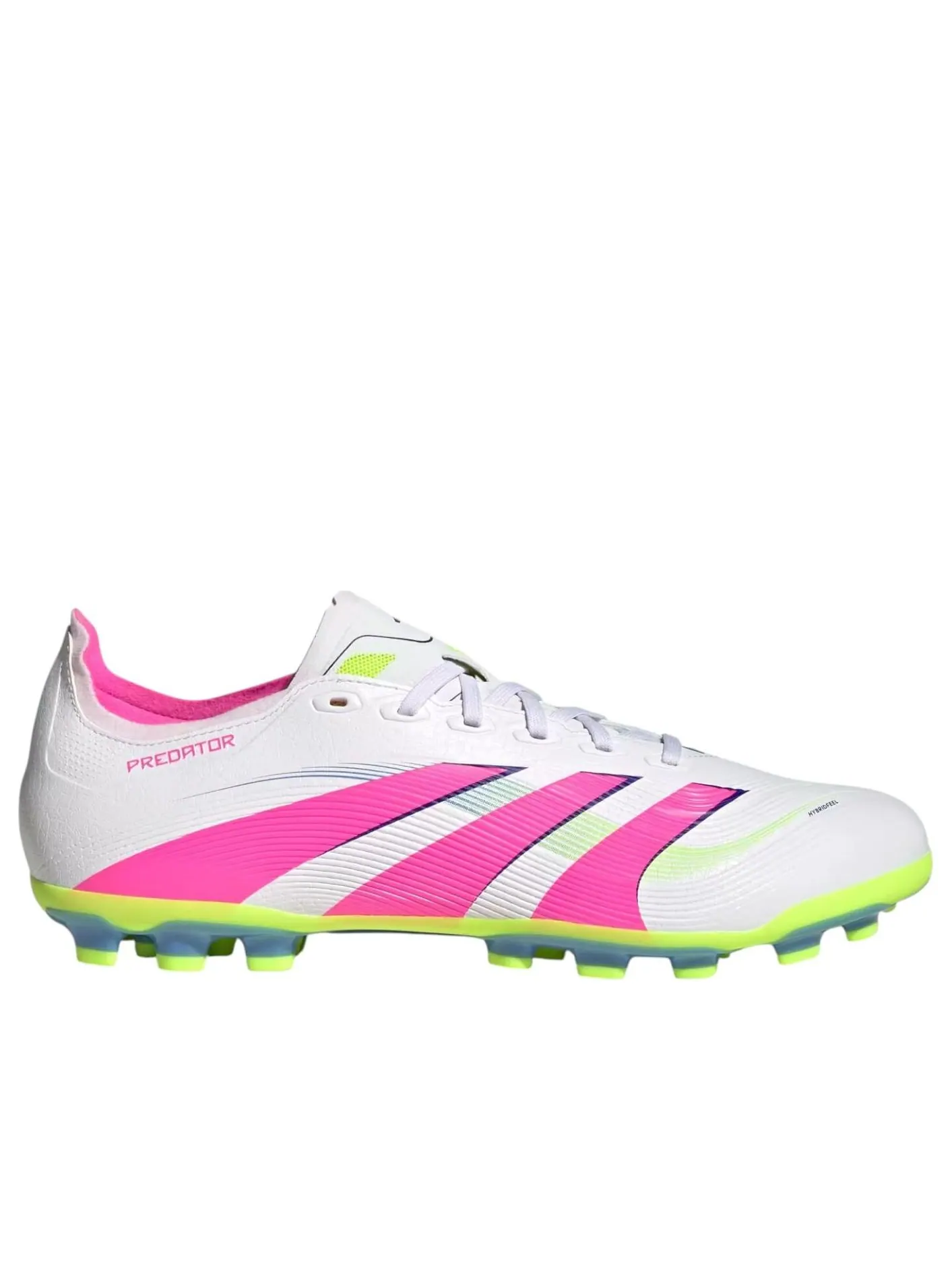 Кроссовки adidas Predator League AG 'Cloud White Lucid Pink Lucid Lemon' — изображение 6 из 6, белый