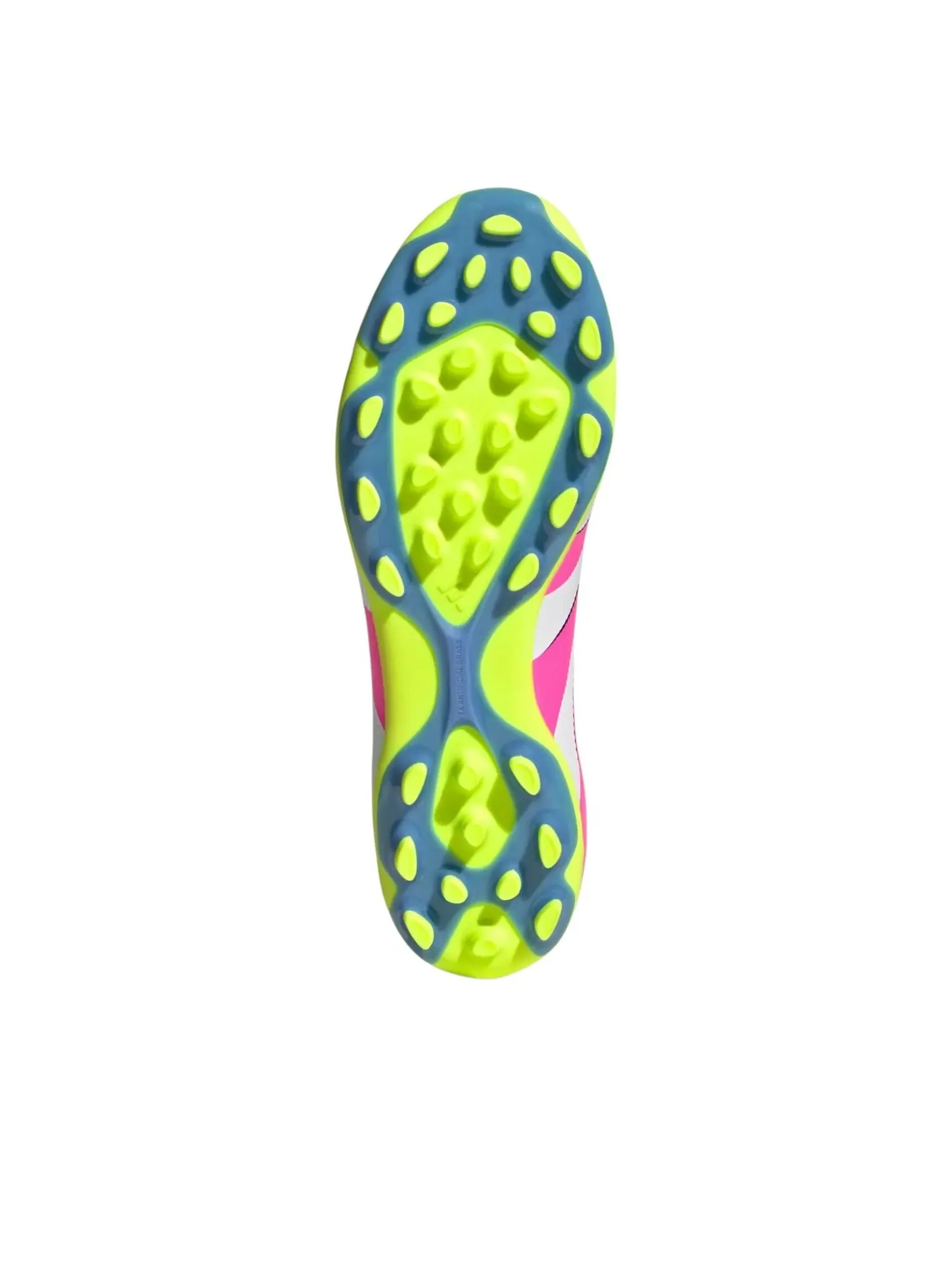 Adidas Predator League AG 'Cloud White Lucid Pink Lucid Lemon' — изображение 3 из 6, белый/розовый