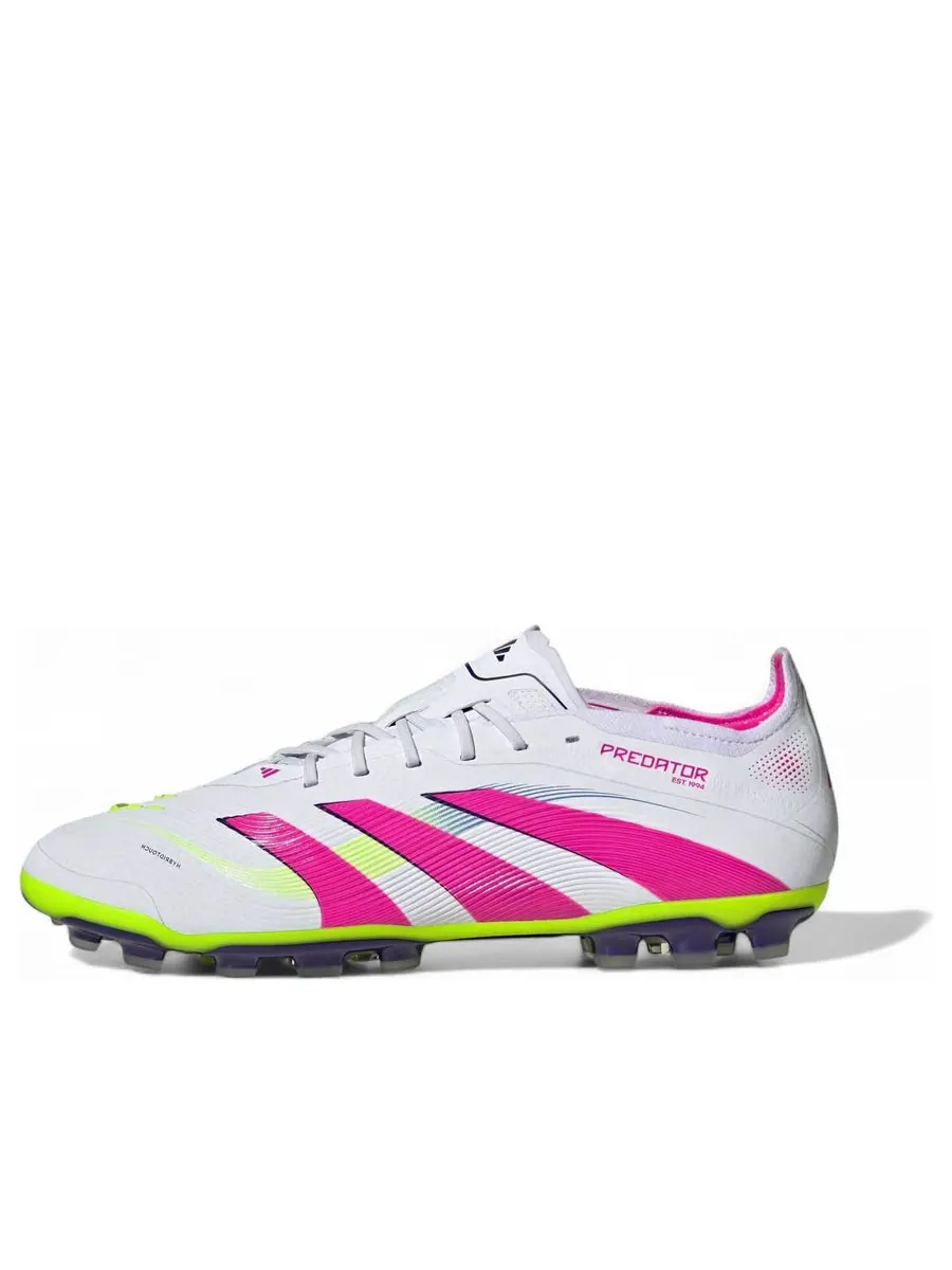 Кроссовки adidas Predator Elite AG 'White Lucid Pink Lemon' — изображение 1 из 6, белый