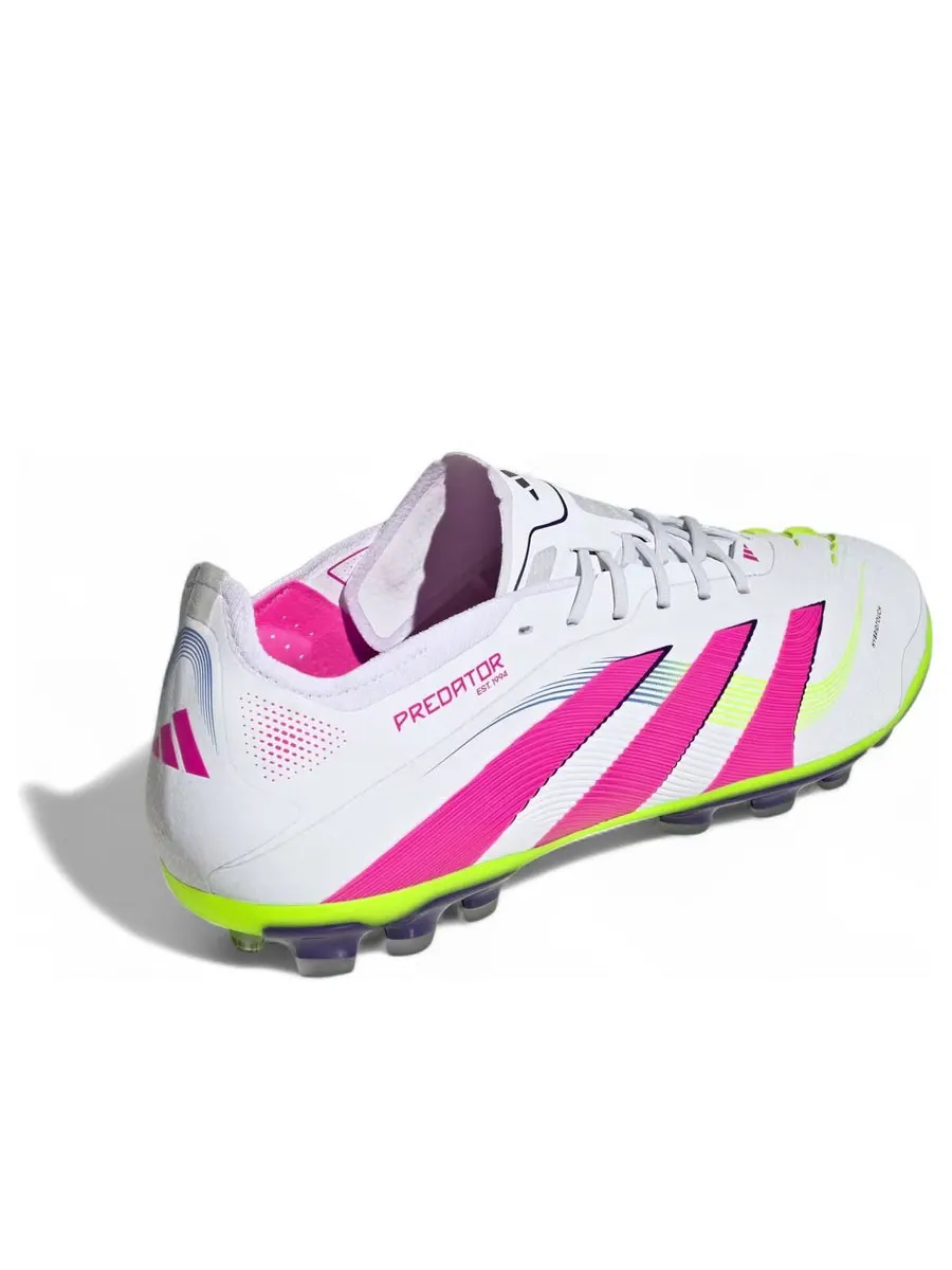 Кроссовки adidas Predator Elite AG 'White Lucid Pink Lemon' — изображение 4 из 6, белый
