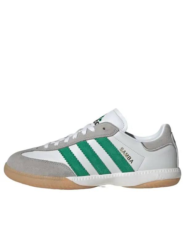 Кроссовки самба mn Adidas — изображение 1 из 4, белый/зеленый