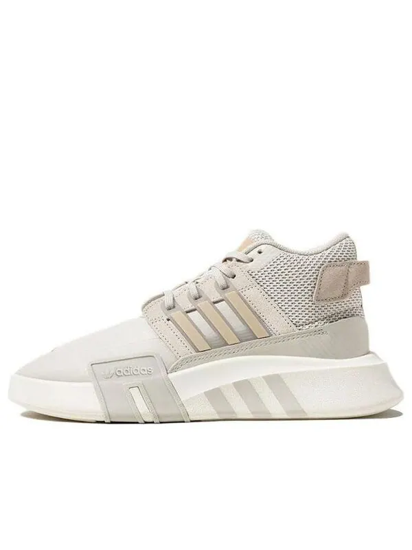 Кроссовки eqt Adidas — изображение 1 из 4, кремовый/коричневый