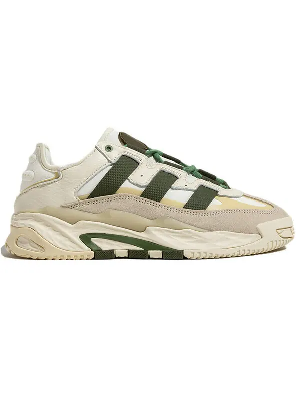 Кроссовки оригиналы niteball Adidas — изображение 2 из 4, коричневый/зеленый/белый