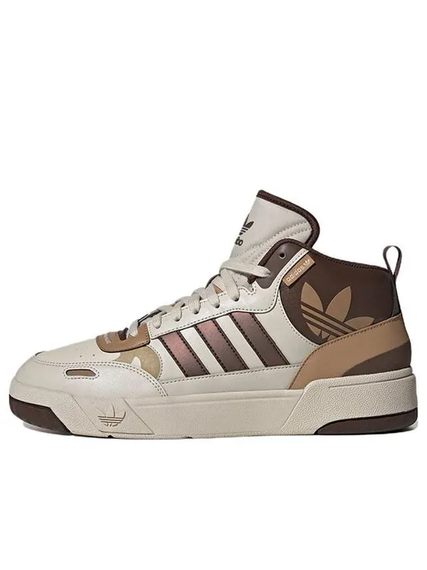 Кроссовки пост вверх Adidas — изображение 1 из 4, кремовый/коричневый