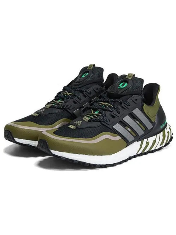 Кроссовки ультра буст Adidas — изображение 3 из 4, зеленый/коричневый