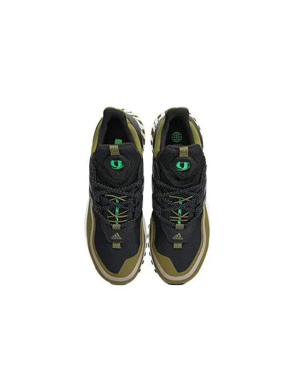 Кроссовки ультра буст Adidas — изображение 4 из 4, зеленый/коричневый