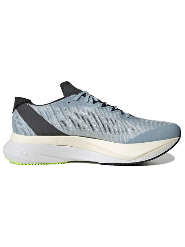Кроссовки Adidas Adizero Boston 12 Running Shoes 'Wonder Blue Lucid Lemon' — изображение 2 из 4, синий