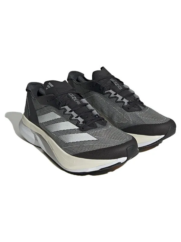 Кроссовки adizero boston 12 Adidas — изображение 3 из 4, черный/белый