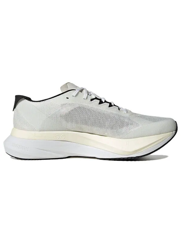 Кроссовки Adidas Adizero Boston 12 Running Shoes 'Cloud White Black Night Metallic' — изображение 2 из 4