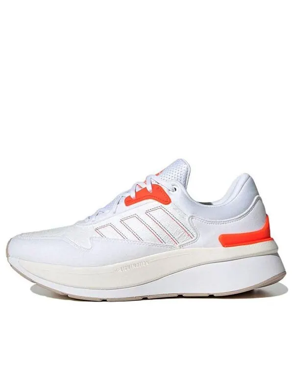 Кроссовки znchill Adidas — изображение 1 из 4, белый/оранжевый