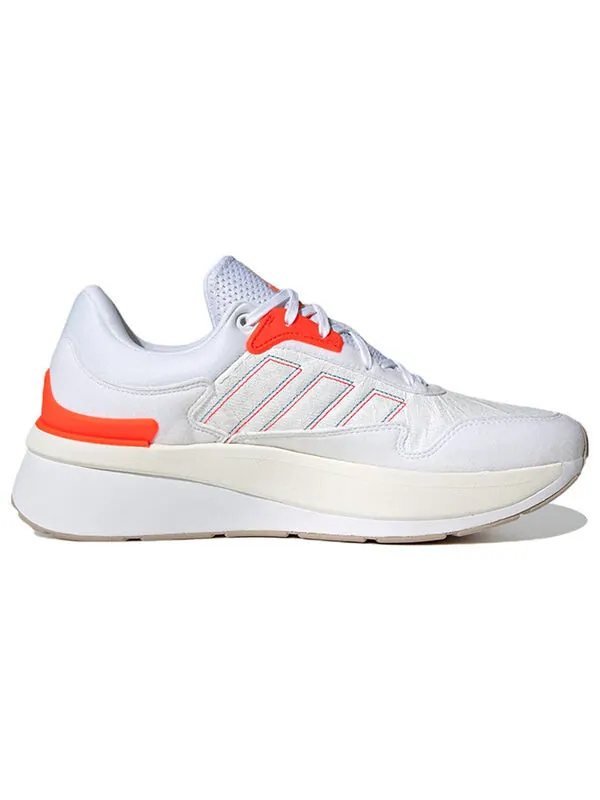 Кроссовки znchill Adidas — изображение 2 из 4, белый/оранжевый