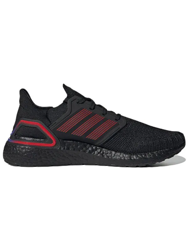 Кроссовки ультрабуст 20 Adidas — изображение 2 из 4, черный/красный
