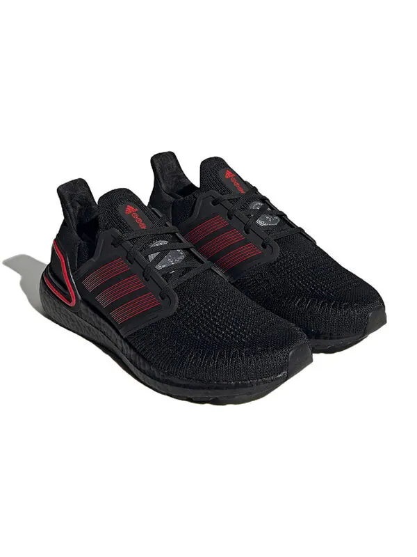 Кроссовки ультрабуст 20 Adidas — изображение 3 из 4, черный/красный