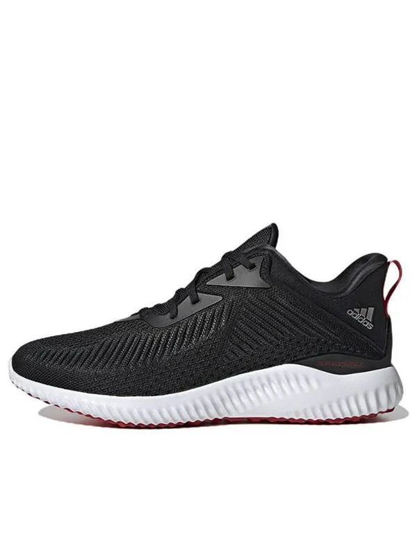 Кроссовки alphabounce ek Adidas — изображение 1 из 4, черный/красный/белый